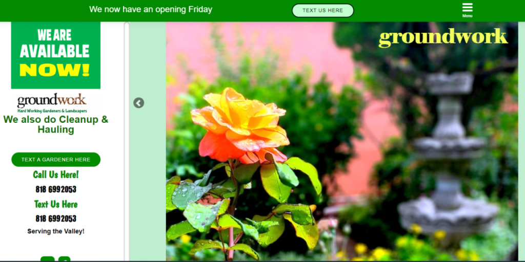 Choose the style and design.  As a referral customer, your App Manager will design the website, you can tell them what you like and don't like